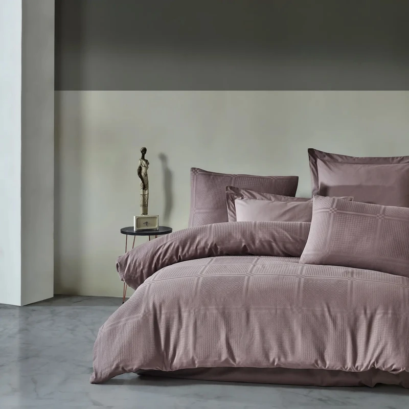 سرویس ملحفه 2 نفر 6 تکه شاهسِر مدل میرلا کویین سایز