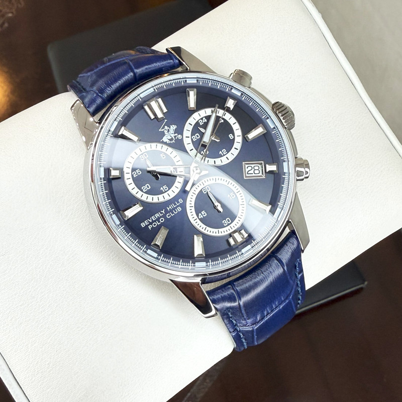 ساعت مچی عقربهای مردانه کوارتز بورلی هیلز پولو کلاب مدل BP3646X.399