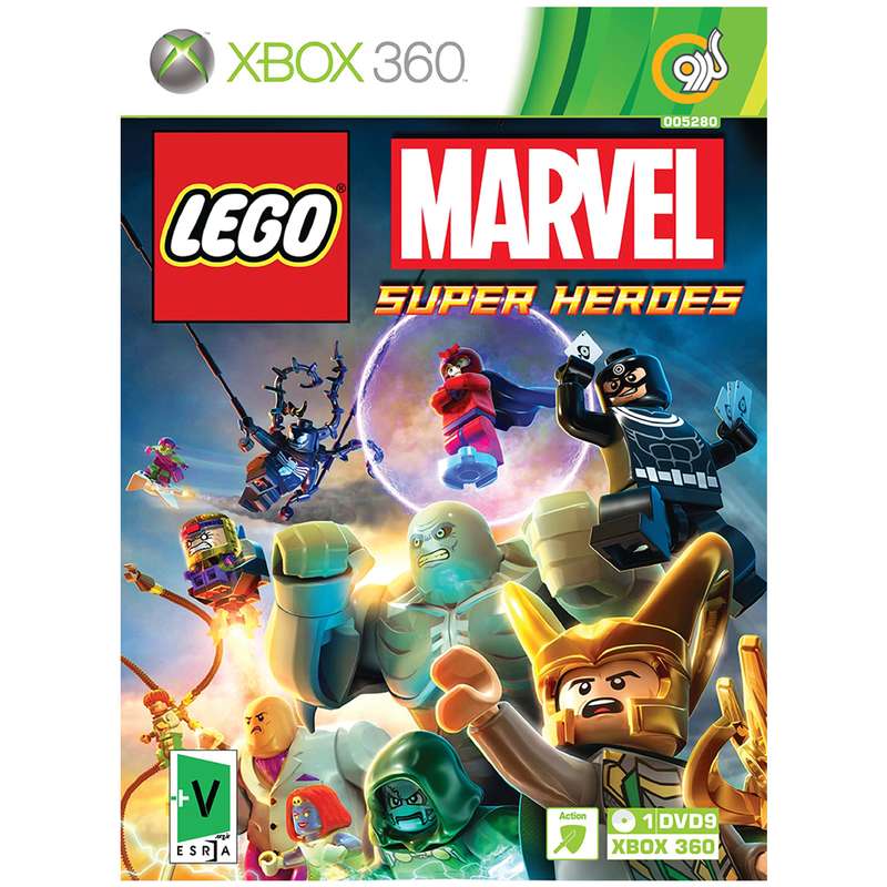 بازی گردو Lego Marvel Super Heroes مخصوص XBOX 360 بازی گردو Lego Marvel Super Heroes مخصوص XBOX 360