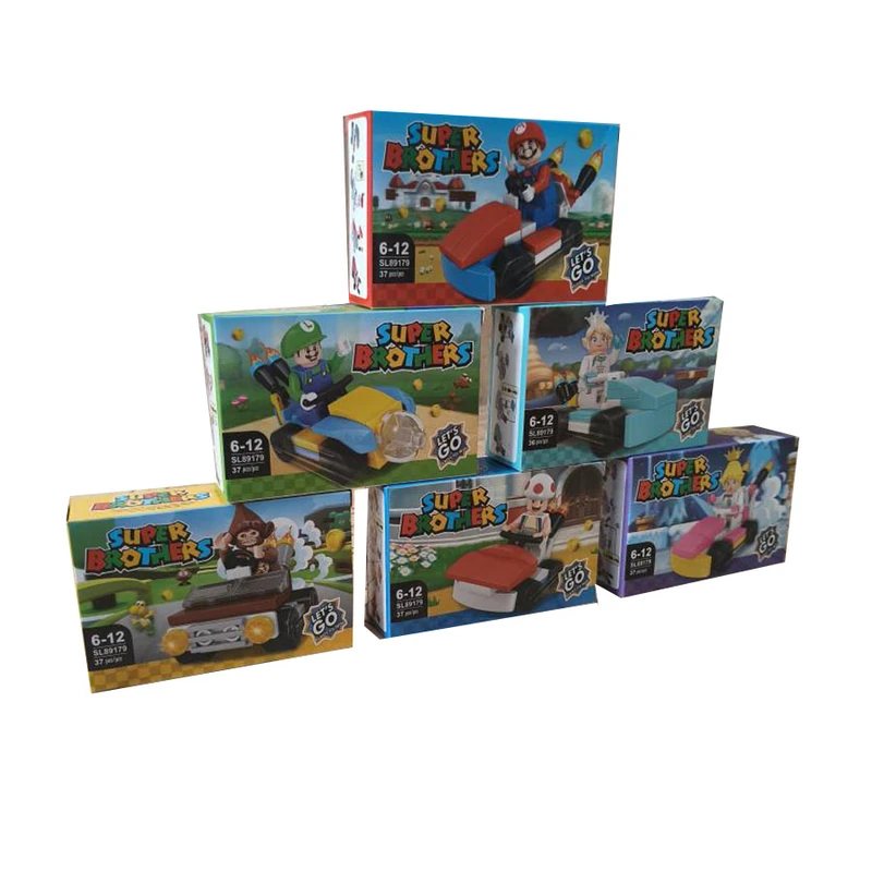 ساختنی 221 تکه مدل SUPER BROTHERS کد SL89719A مجموعه 6 عددی