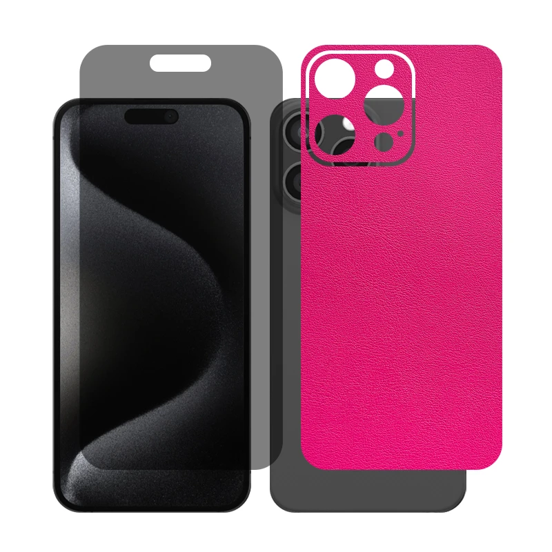 محافظ صفحه نمایش حریم شخصی گلس مدل Together مناسب برای گوشی موبایل اپل iPhone 16 Pro Max به همراه برچسب پوششی