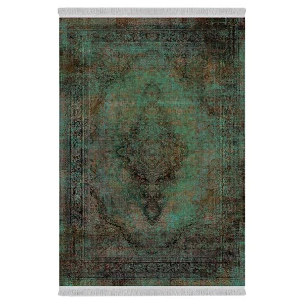 فرش پارچه‌ای دفه مدل فرشینه طرح مدرن کد 425