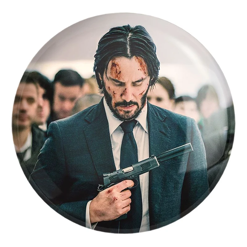پیکسل خندالو طرح جان ویک John Wick کد 2945 مدل بزرگ