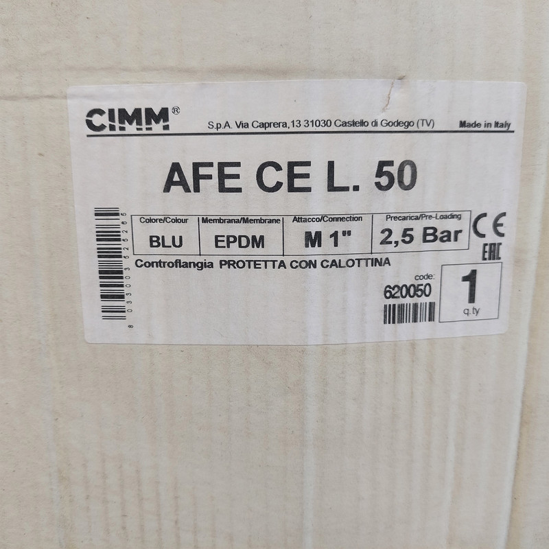 منبع تحت فشار سیم مدل عمودی ظرفیت 50 لیتر