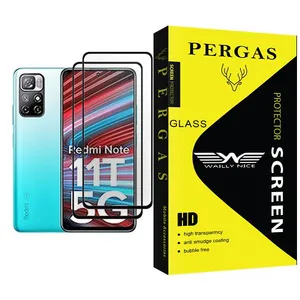 Waily Nice Pergas Glass MIX002 Screen Protector For Xiaomi Redmi Note 11T 5G Pack Of 2