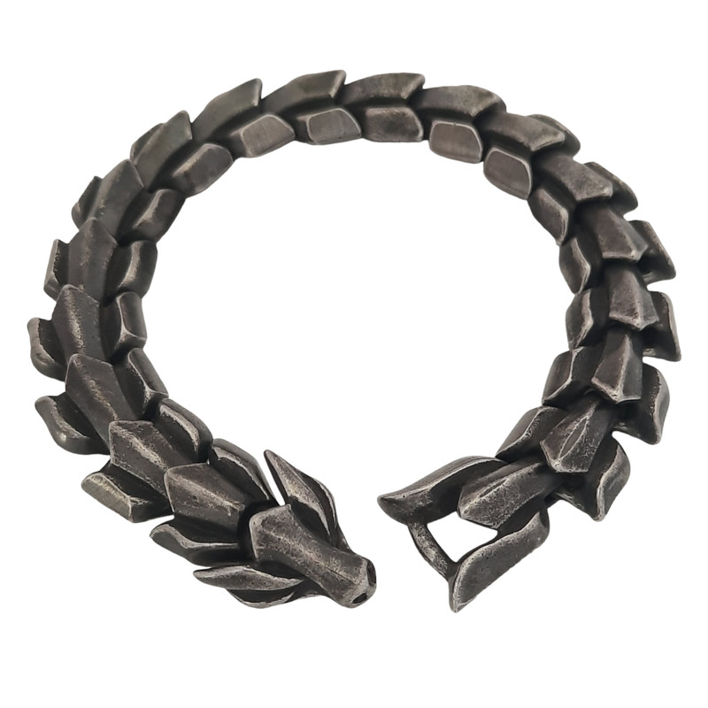 دستبند مردانه مدل اژدها