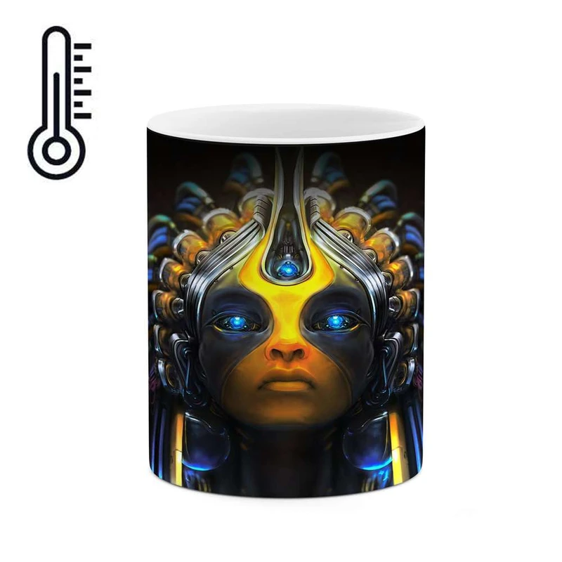 ماگ حرارتی کاکتی مدل نقاشی کد mgh13867