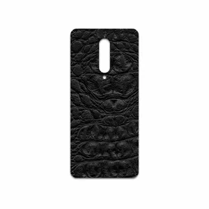 MAHOOT Black-Crocodile-Leather Cover Sticker for OnePlus 8