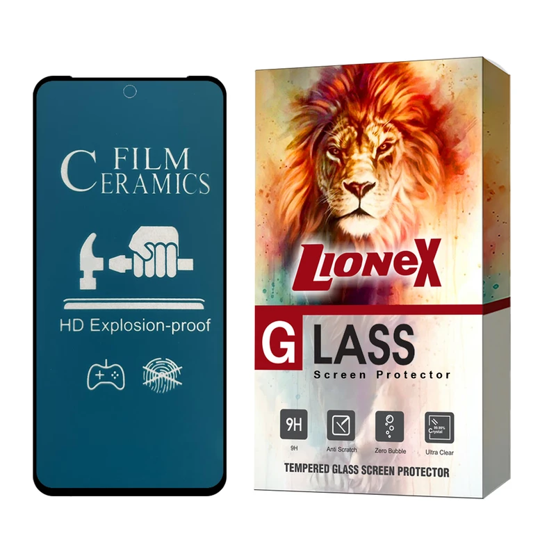 محافظ صفحه نمایش سرامیکی مات لایونکس مدل CERAMICL مناسب برای گوشی موبایل شیائومی 12T / 12T Pro / Black Shark 4 / Black Shark 4 Pro / Mi 11X / Mi 11X Pro / 13T / 13T Pro / K60 Ultra