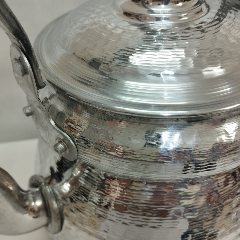 ست کتری و قوری مدل چکشی کد silver ست کتری و قوری مدل چکشی کد silver