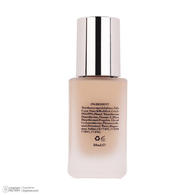 کرم پودر کنویس مدل HD شماره 107 مناسب انواع پوست حجم 30 میلی لیتر