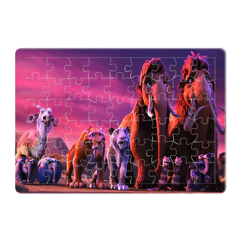 پازل 54 تکه طرح عصريخبندان مدل P945