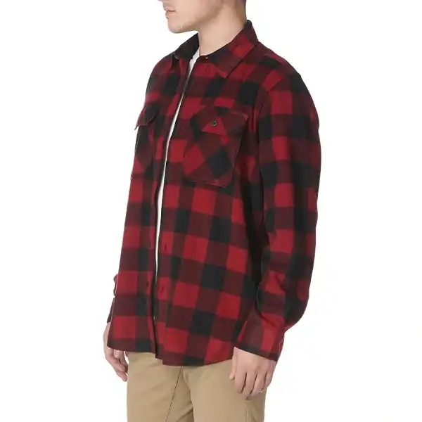 پیراهن آستین بلند مردانه رنگلر مدل پشمی پلار کد10ZHCZP1R