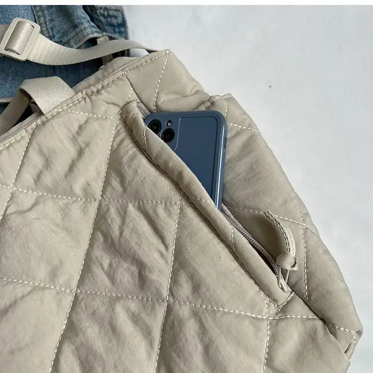 کیف دوشی زنانه مدل کاپشنی