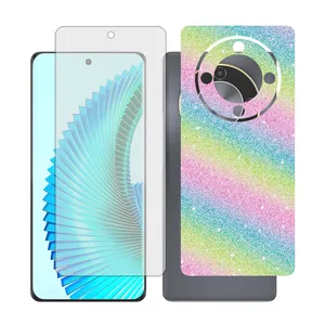 Glass together model matte screen protector suitable for Honor X9b mobile phone with back cover sticker