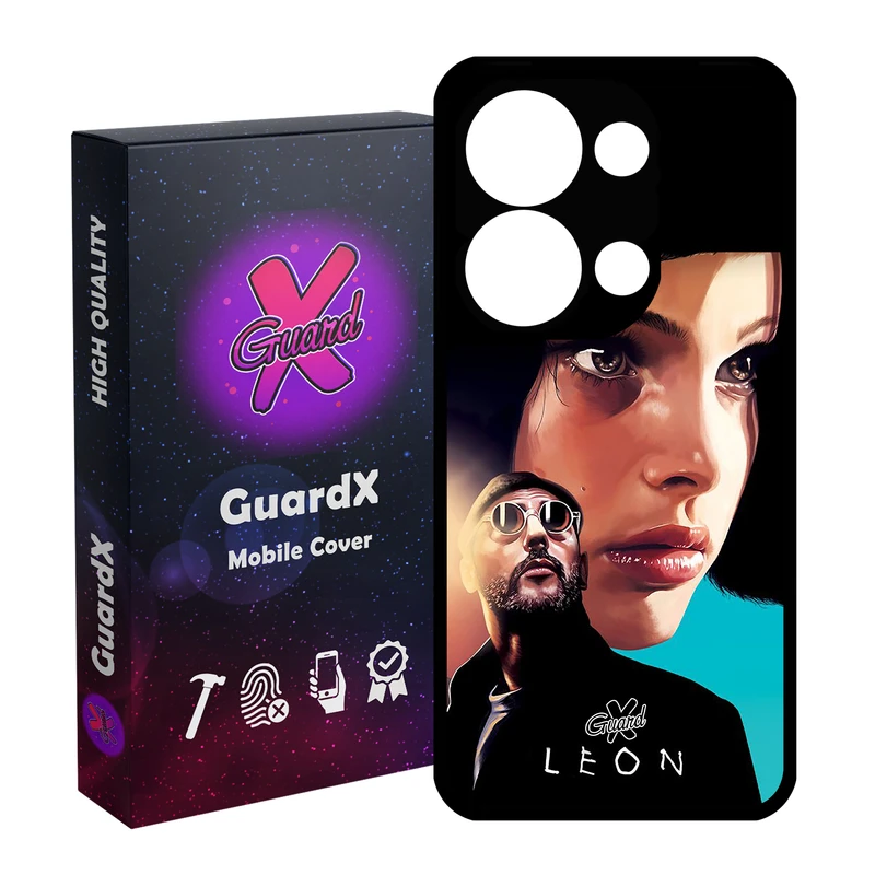 کاور گارد ایکس طرح Leon مناسب برای گوشی موبایل شیائومی Redmi Note 13 Pro 4G / Poco M6 Pro 4G