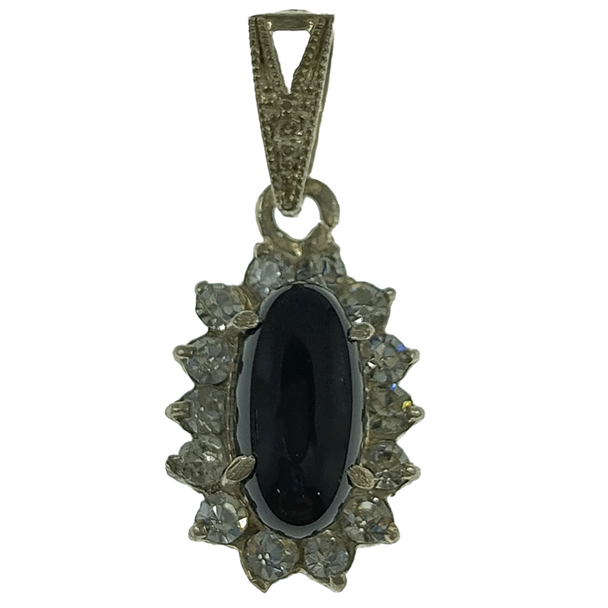 آویز گردنبند نقره زنانه سلین کالا مدل عقیق اونیکس کد 117 آویز گردنبند نقره زنانه سلین کالا مدل عقیق اونیکس کد 117