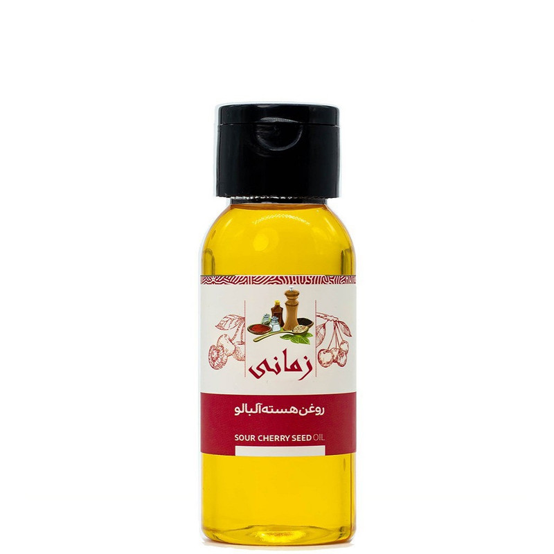 روغن هسته آلبالو زمانی مدل پرس سرد - 60 میلی لیتر