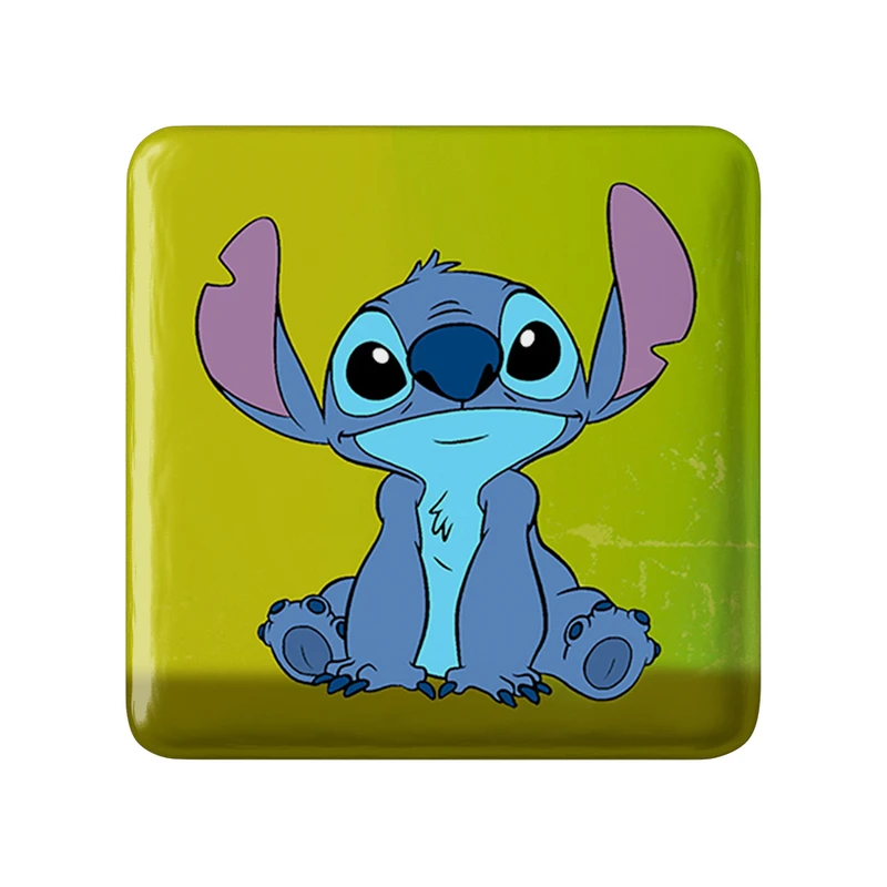 مگنت خندالو طرح استیچ (Stitch) مدل مربعی کد 37179