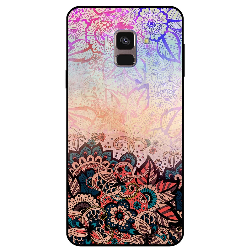 کاور مگافون طرح بته جقه مدل 7727 مناسب برای گوشی موبایل سامسونگ Galaxy A6 2018   