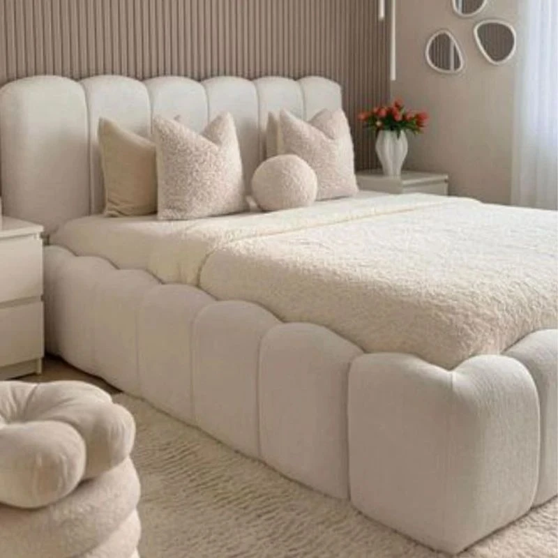 تخت‌خواب چوب یک نفره مدل تدی سایز 120 * 200 سانتی‌متر