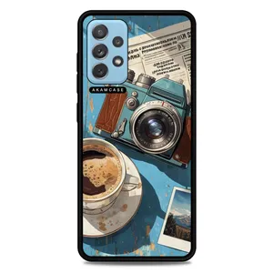 AKAM AMC-WSGA72-COFFEE-1 Cover For Samsung Galaxy A72