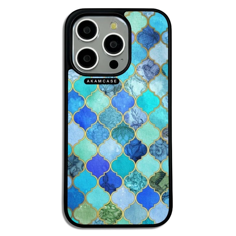 کاور آکام مدل AMC-WA15PRO-MOSAIC-21 مناسب برای گوشی موبایل اپل iPhone 15 Pro