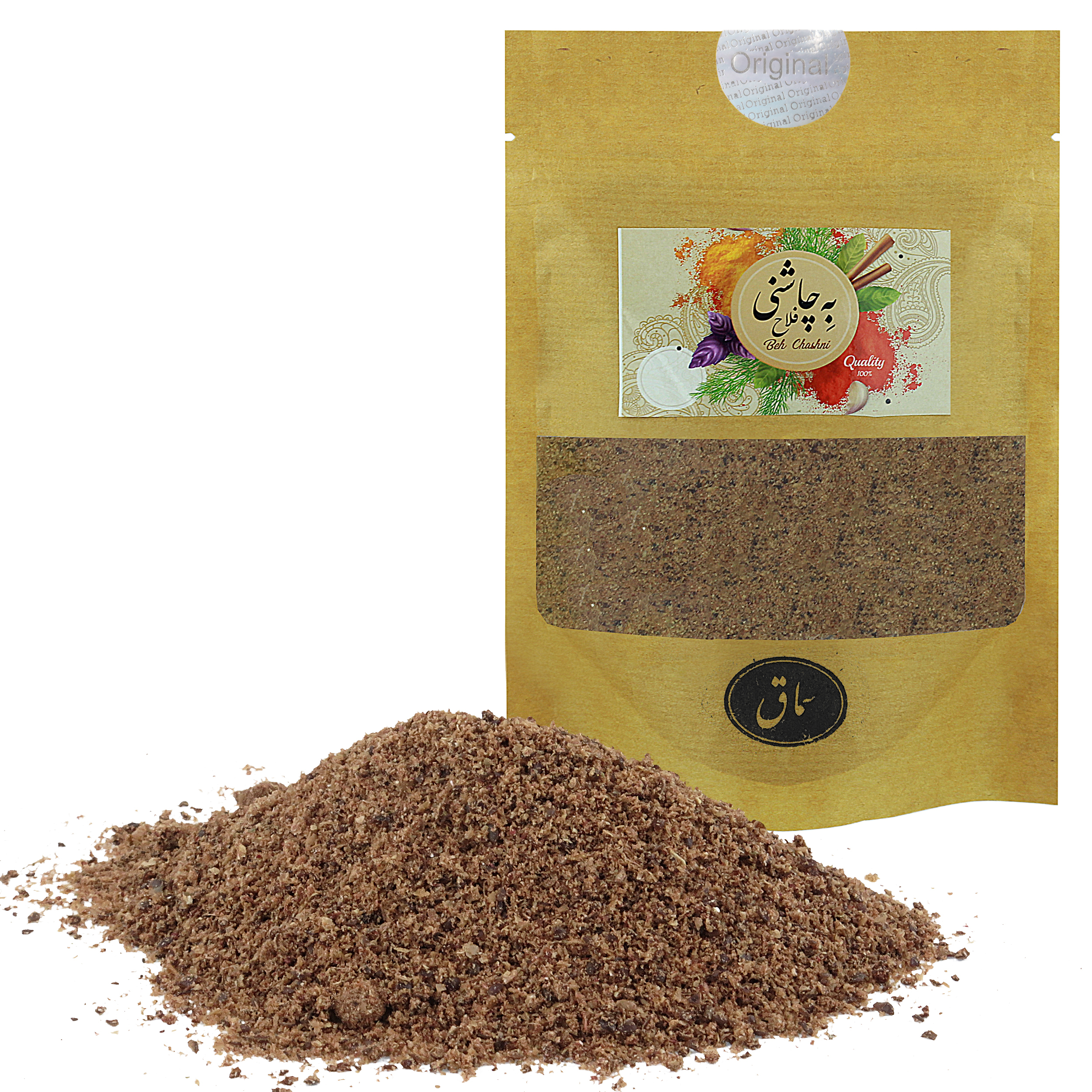 سماق قهوه ای ممتاز به چاشنی فلاح -  200 گرم