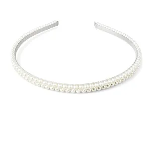 تل مو دست دوز زنانه مدل مرواریدی مجلسی