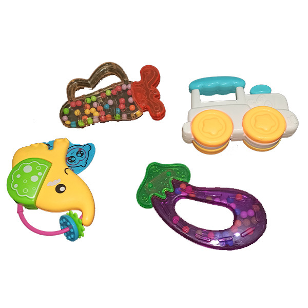 جغجغه مدل BABY TOYS مجموعه 4 عددی
