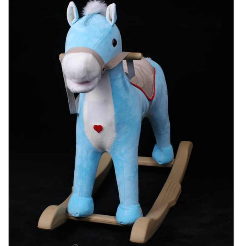 اسب رکاب‌دار کودک مدل گهواره ای موزیکال B1