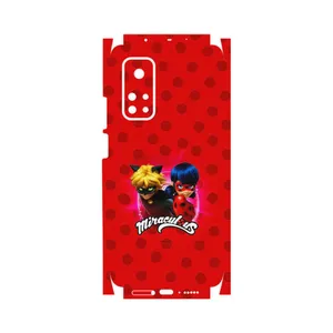 MAHOOT Ladybug and Cat Noir-FullSkin Cover Sticker for Xiaomi Mi 10T Pro 5G