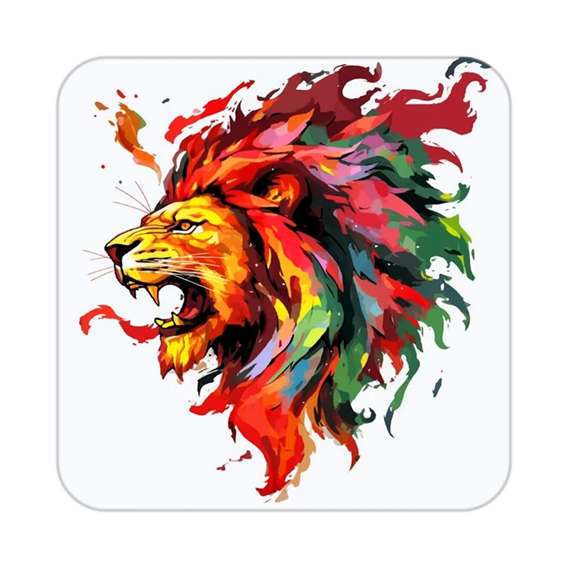 زیر لیوانی کاکتی طرح شیر مدل mp23112