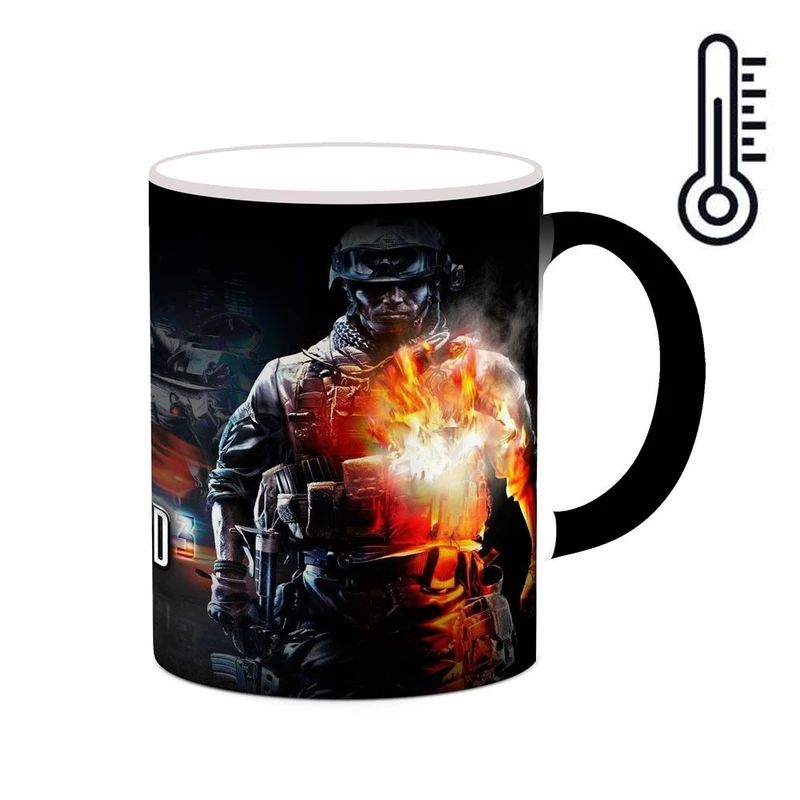 ماگ حرارتی کاکتی مدل بازی بتلفیلد Battlefield کد mgh27624