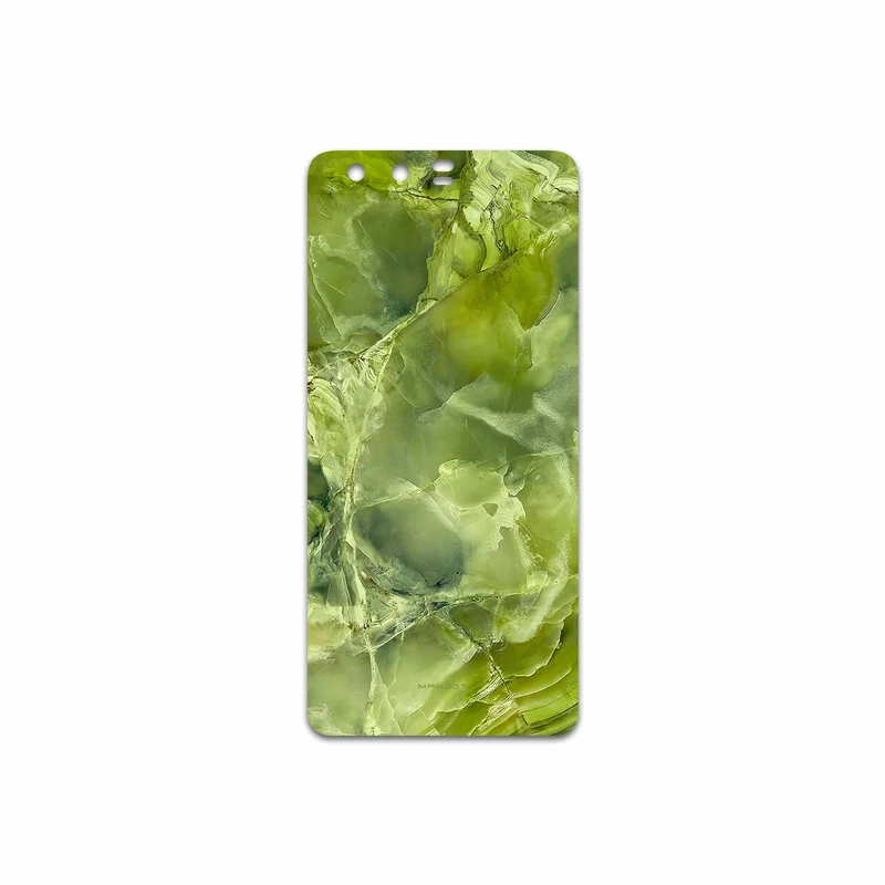 برچسب پوششی ماهوت مدل Green Crystal Marble مناسب برای گوشی موبایل هوآوی P10