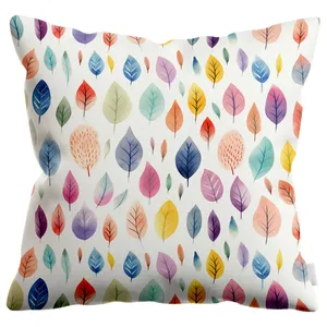 کوسن مدل برگ های رنگارنگ کد56