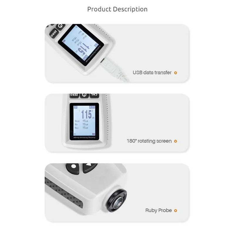 ضخامت سنج یووکسا مدل EC770