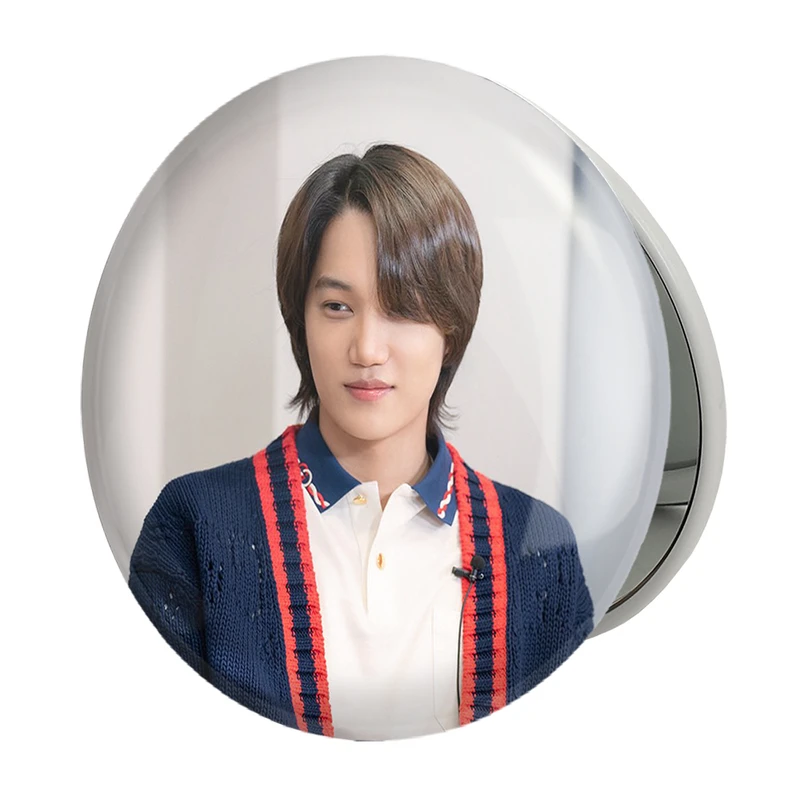 آینه جیبی خندالو طرح کای گروه اکسو EXO مدل تاشو کد 16850 