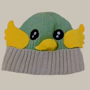 کلاه بافتنی بچگانه مدل اردک سخنگو