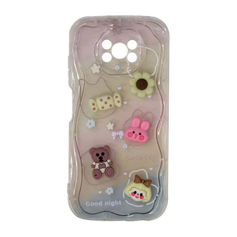 کاور مدل عروسکی فانتزی طرح کیوت مناسب برای گوشی موبایل شیائومی Poco X3 / Poco X3 Pro / Poco X3 NFC