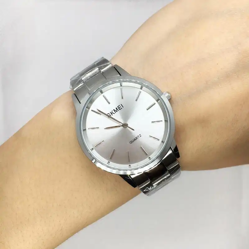 ست ساعت مچی عقربه ای زنانه و مردانه اسکمی مدل 1694-1695