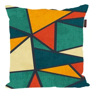 کوسن پاد آفرین مدل فانتزی رنگی گرافیکی کد p1254