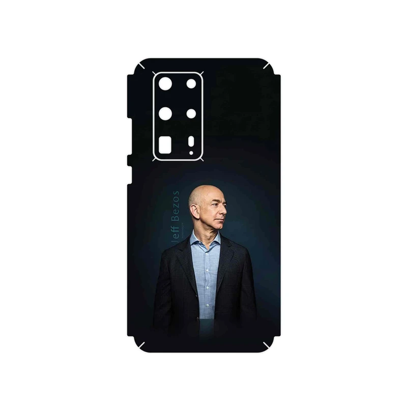 برچسب پوششی ماهوت مدل Jeff_Bezos مناسب برای گوشی موبایل هوآوی P40 Pro Plus