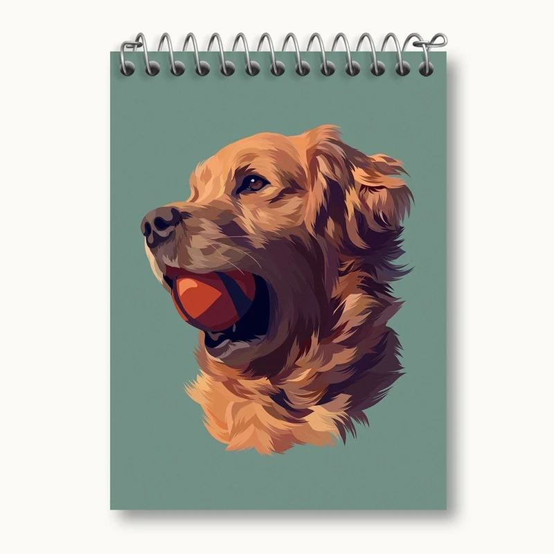 دفتر یادداشت 50 برگ خندالو مدل سگ کد 28267