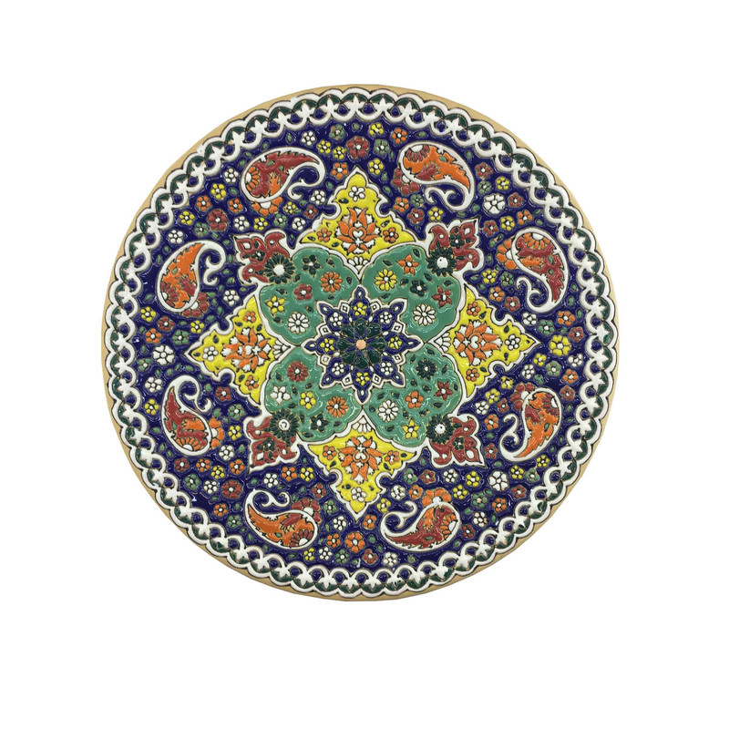 بشقاب مینا کاری مدل 0033