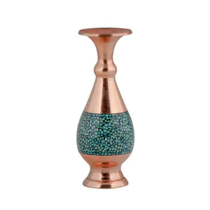  گلدان فیروزه کوبی هنرلوکس مدل h14