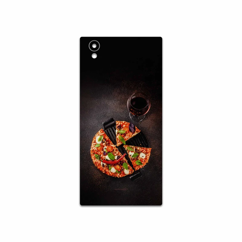 برچسب پوششی ماهوت مدل Pizza مناسب برای گوشی موبایل سونی Xperia L1