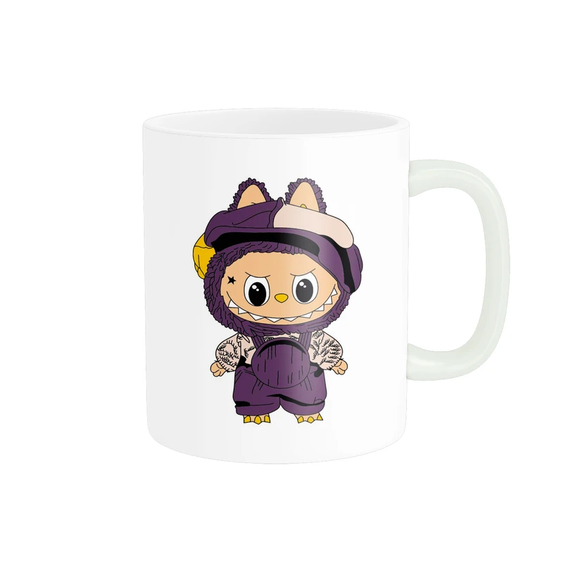 ماگ پاد آفرین مدل فانتزی طرح عروسک لبوبو Labubu ترند کد p10853