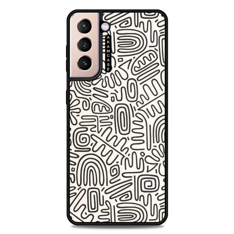 کاور آکام مدل AMC-WSGS21P-DOODLE10 مناسب برای گوشی موبایل سامسونگ Galaxy S21 Plus