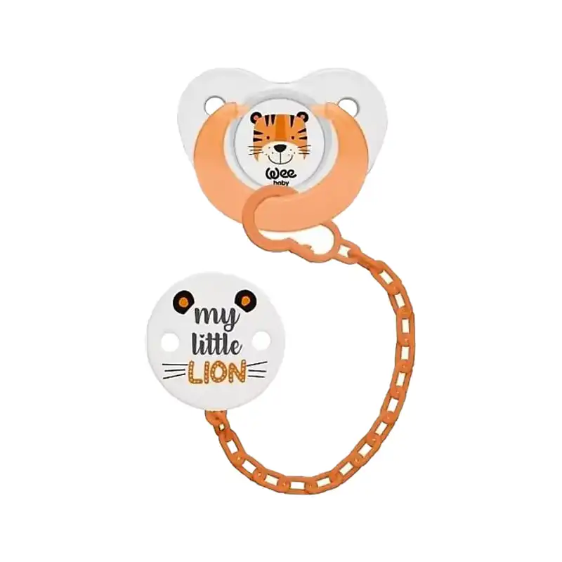 پستانک  و بند پستانک وی طرح شیر مدل W373.3